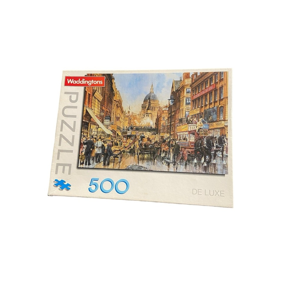 Waddingtons London Brian Eden 500 Piece Puzzle 1996 Vintage De Luxe Complete